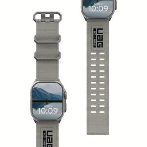 UAG รุ่น Nato Eco - สายนาฬิกา Apple Watch 42/44/45/49mm - สี Titanium