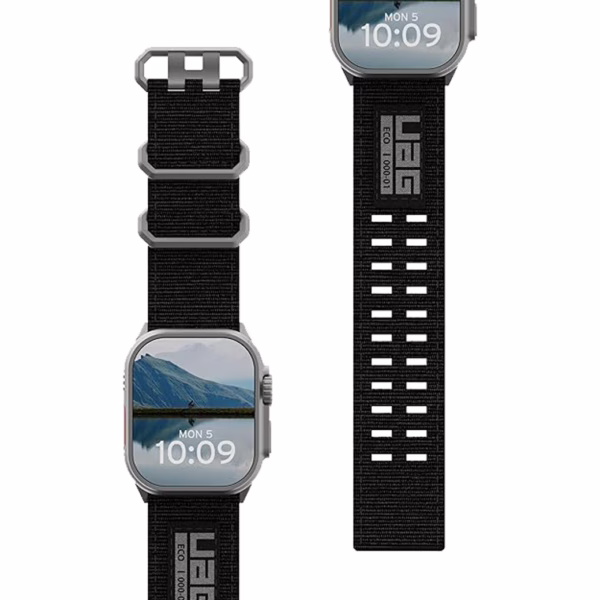 UAG รุ่น Nato Eco - สายนาฬิกา Apple Watch 42/44/45/49mm - สี Black