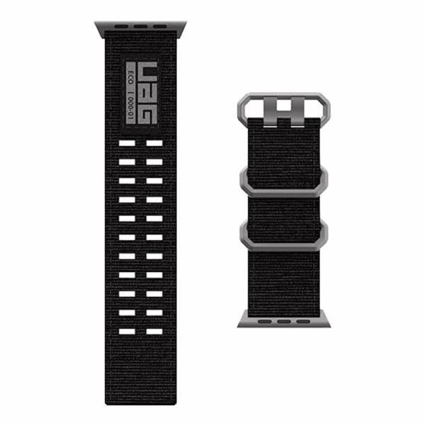 UAG รุ่น Nato Eco - สายนาฬิกา Apple Watch 42/44/45/49mm - สี Black