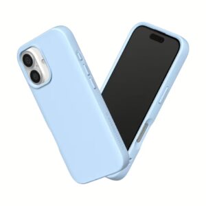 Rhinoshield รุ่น SolidSuit - เคส iPhone 16 - สี Classic Glacier Blue