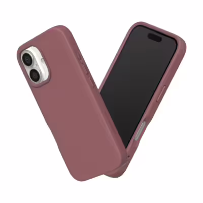 Rhinoshield รุ่น SolidSuit - เคส iPhone 16 - สี Classic Deep Mauve