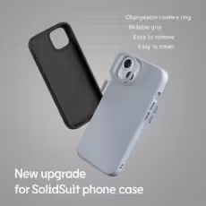 Rhinoshield รุ่น SolidSuit - เคส iPhone 16 Plus - สี Classic Black