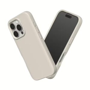 Rhinoshield รุ่น SolidSuit - เคส iPhone 16 Pro Max - สี Classic Shell Beige