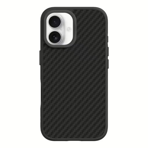 Rhinoshield รุ่น SolidSuit - เคส iPhone 16 - สี Carbon Fiber