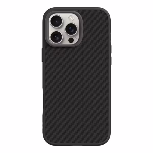 Rhinoshield รุ่น SolidSuit - เคส iPhone 16 Pro Max - สี Carbon Fiber