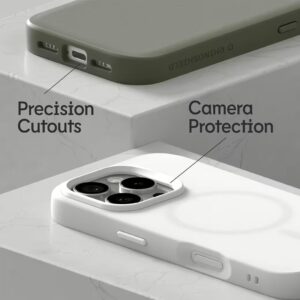 Rhinoshield รุ่น SolidSuit (MagSafe Compatible) - เคส iPhone 16 Pro - สี Classic Black