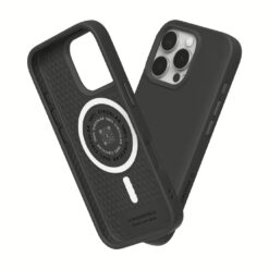 Rhinoshield รุ่น SolidSuit (MagSafe Compatible) - เคส iPhone 16 Pro Max - สี Classic Black