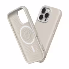 Rhinoshield รุ่น SolidSuit (MagSafe Compatible) - เคส iPhone 16 Pro Max - สี Classic Shell Beige