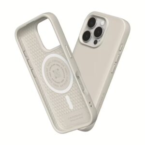 Rhinoshield รุ่น SolidSuit (MagSafe Compatible) - เคส iPhone 16 Pro Max - สี Classic Shell Beige 8 Rhinoshield รุ่น SolidSuit (MagSafe Compatible) - เคส iPhone 16 Pro Max - สี Classic Shell Beige