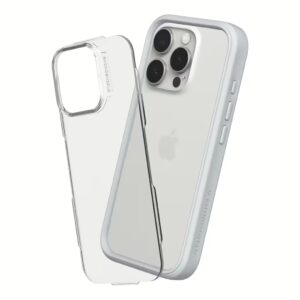 Rhinoshield รุ่น Mod NX - เคส iPhone 16 Pro Max - สี Platinum Gray