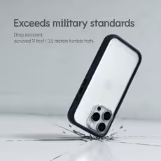 Rhinoshield รุ่น Mod NX - เคส iPhone 16 Pro Max - สี Platinum Gray