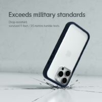 Rhinoshield รุ่น Mod NX - เคส iPhone 16 Pro Max - สี Platinum Gray