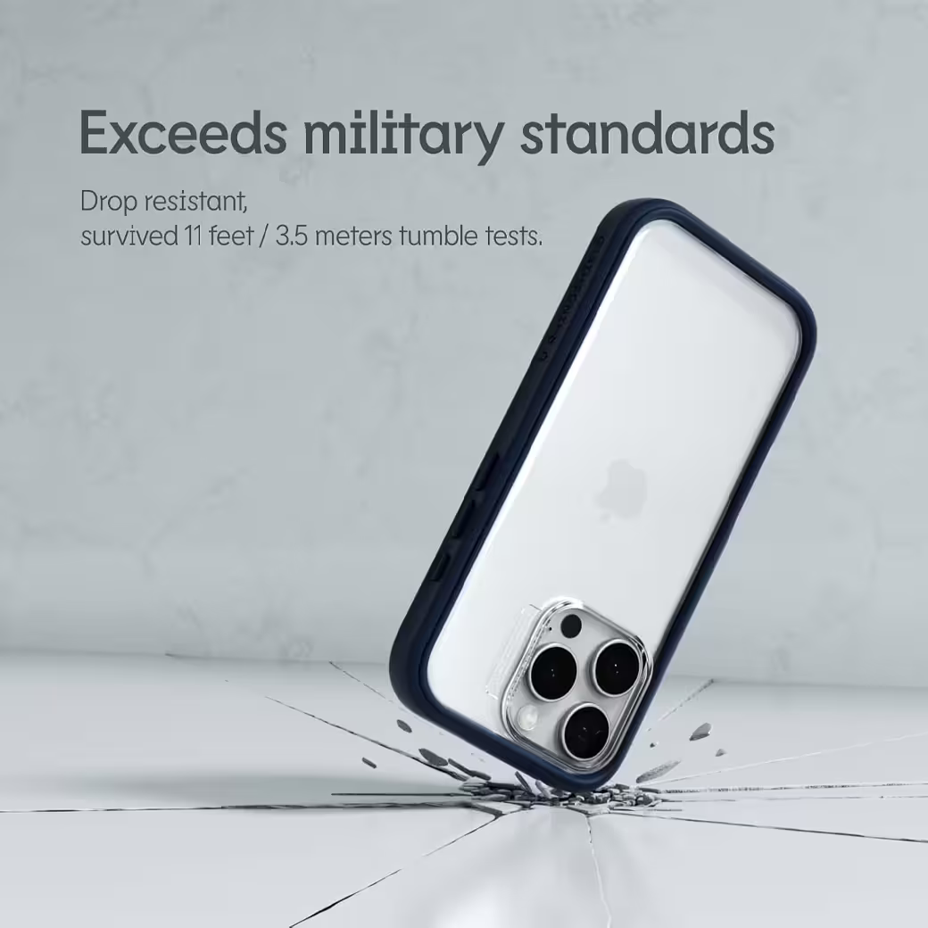 Rhinoshield รุ่น Mod NX - เคส iPhone 16 - สี Black