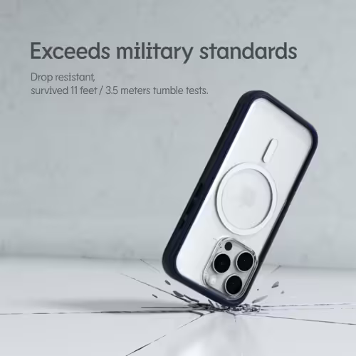 Rhinoshield รุ่น Mod NX (MagSafe Compatible) - เคส iPhone 16 Pro - สี Platinum Gray