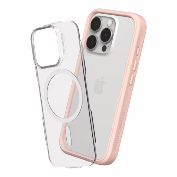 Rhinoshield รุ่น Mod NX (MagSafe Compatible) - เคส iPhone 16 Pro Max - สี Blush Pink