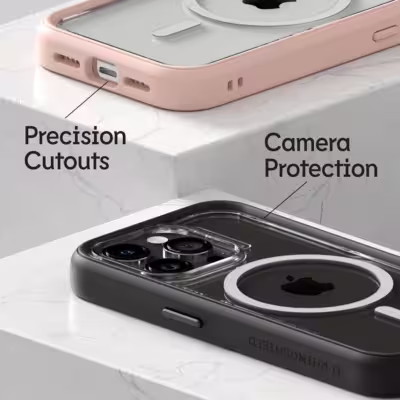 Rhinoshield รุ่น Mod NX (MagSafe Compatible) - เคส iPhone 16 Pro Max - สี Blush Pink