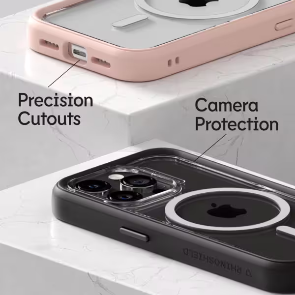 Rhinoshield รุ่น Mod NX (MagSafe Compatible) - เคส iPhone 16 Pro Max - สี Blush Pink