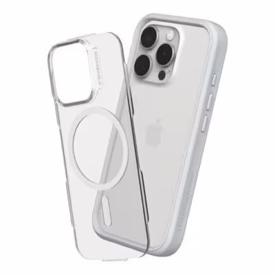 Rhinoshield รุ่น Mod NX (MagSafe Compatible) - เคส iPhone 16 Pro Max - สี Platinum Gray