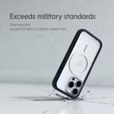 Rhinoshield รุ่น Mod NX (MagSafe Compatible) - เคส iPhone 16 Pro Max - สี Platinum Gray