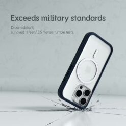 Rhinoshield รุ่น Mod NX (MagSafe Compatible) - เคส iPhone 16 Pro Max - สี Platinum Gray