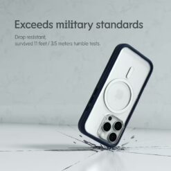 Rhinoshield รุ่น Mod NX (MagSafe Compatible) - เคส iPhone 16 Pro Max - สี Navy Blue