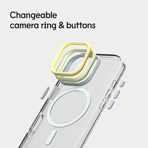 Rhinoshield รุ่น Clear Case (MagSafe Compatible) - เคส iPhone 16 Pro Max - สี Clear - Image 7