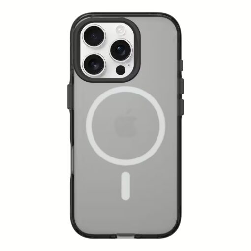 Rhinoshield รุ่น JellyTint (MagSafe Compatible) - เคส iPhone 16 Pro - สี Ash Black
