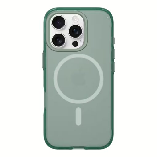 Rhinoshield รุ่น JellyTint (MagSafe Compatible) - เคส iPhone 16 Pro - สี Moody Green