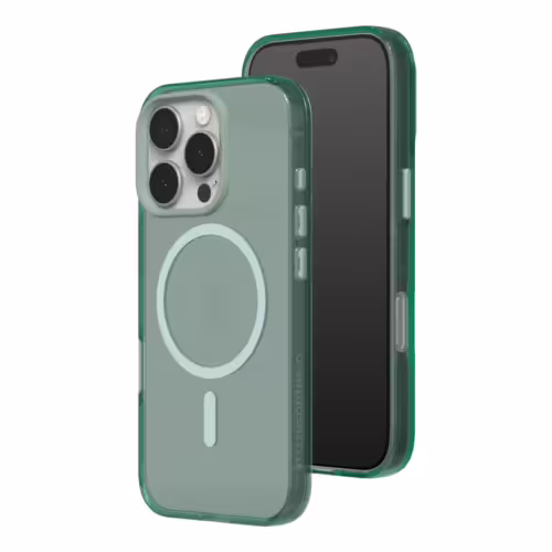 Rhinoshield รุ่น JellyTint (MagSafe Compatible) - เคส iPhone 16 Pro - สี Moody Green
