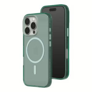 Rhinoshield รุ่น JellyTint (MagSafe Compatible) - เคส iPhone 16 Pro - สี Moody Green