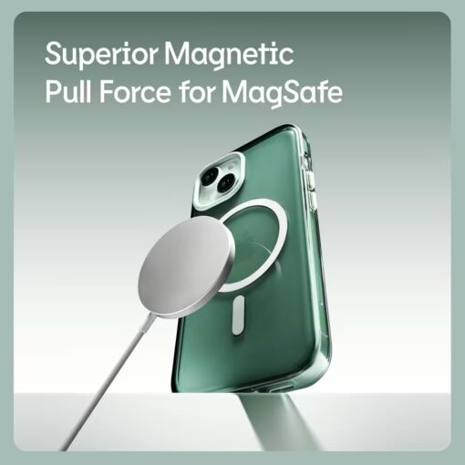 Rhinoshield รุ่น JellyTint (MagSafe Compatible) - เคส iPhone 16 Pro - สี Moody Green - Image 6