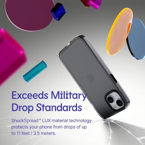 Rhinoshield รุ่น JellyTint (MagSafe Compatible) - เคส iPhone 16 Pro Max - สี Ash Black - Image 4