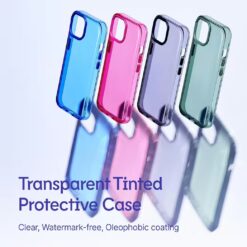Rhinoshield รุ่น JellyTint (MagSafe Compatible) - เคส iPhone 16 Pro Max - สี Moody Green