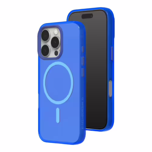 Rhinoshield รุ่น JellyTint (MagSafe Compatible) - เคส iPhone 16 Pro Max - สี Cyber Blue