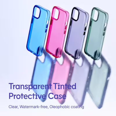 Rhinoshield รุ่น JellyTint (MagSafe Compatible) - เคส iPhone 16 Pro Max - สี Fancy Pink