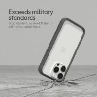 Rhinoshield รุ่น CrashGuard NX - เคส iPhone 16 Pro - สี Black