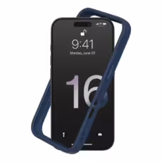 Rhinoshield รุ่น CrashGuard NX - เคส iPhone 16 Pro - สี Navy Blue