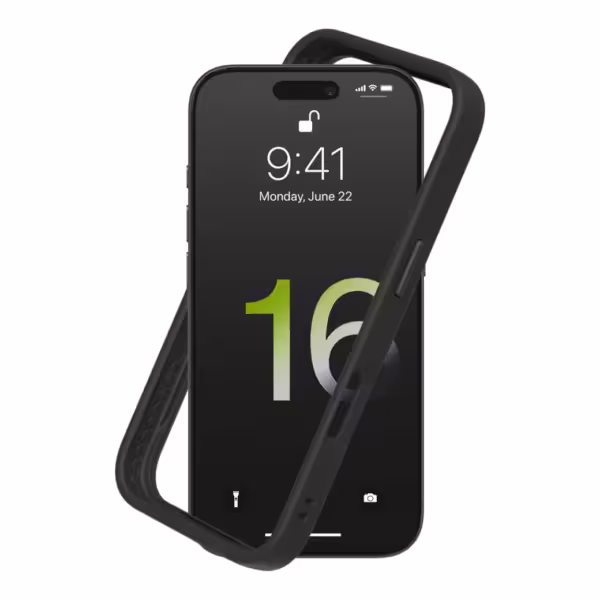 Rhinoshield รุ่น CrashGuard NX - เคส iPhone 16 Pro Max - สี Black