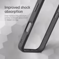 Rhinoshield รุ่น CrashGuard NX - เคส iPhone 16 Pro Max - สี Black
