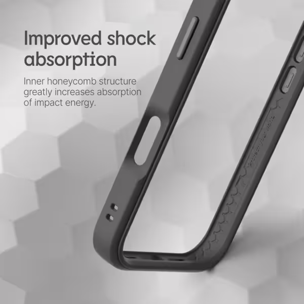 Rhinoshield รุ่น CrashGuard NX - เคส iPhone 16 Pro Max - สี Black
