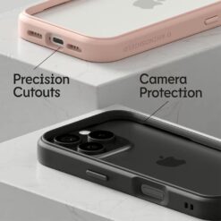 Rhinoshield รุ่น CrashGuard NX - เคส iPhone 16 Pro Max - สี Black