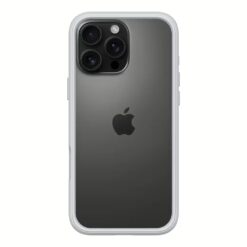 Rhinoshield รุ่น CrashGuard NX - เคส iPhone 16 Pro Max - สี Platinum Gray