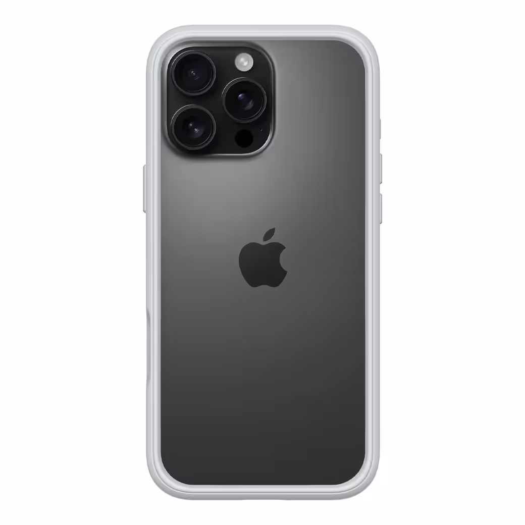 Rhinoshield รุ่น CrashGuard NX - เคส iPhone 16 Pro Max - สี Platinum Gray