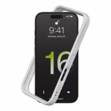 Rhinoshield รุ่น CrashGuard NX - เคส iPhone 16 Pro Max - สี Platinum Gray
