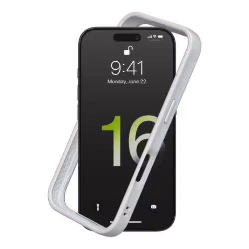 Rhinoshield รุ่น CrashGuard NX - เคส iPhone 16 Pro Max - สี Platinum Gray