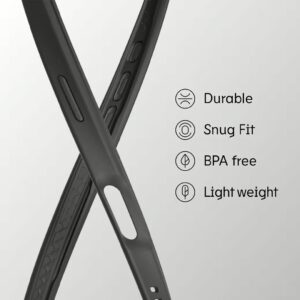 Rhinoshield รุ่น CrashGuard NX - เคส iPhone 16 Pro Max - สี Platinum Gray