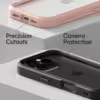 Rhinoshield รุ่น CrashGuard NX - เคส iPhone 16 Pro Max - สี Platinum Gray
