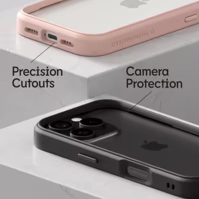 Rhinoshield รุ่น CrashGuard NX - เคส iPhone 16 Pro Max - สี Platinum Gray