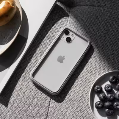 Rhinoshield รุ่น CrashGuard NX - เคส iPhone 16 Pro Max - สี Platinum Gray