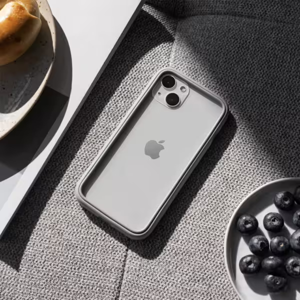 Rhinoshield รุ่น CrashGuard NX - เคส iPhone 16 Pro Max - สี Platinum Gray